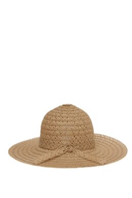 خرید مستقیم از ترکیه و ترندیول کلاه زنانه برند بوتیگو Butigo با کد RUSTIC STRAW HAT-W