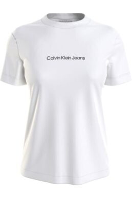 خرید مستقیم از ترکیه و ترندیول تیشرت زنانه برند کالوین کلاین Calvin Klein با کد J20J221065.YAF