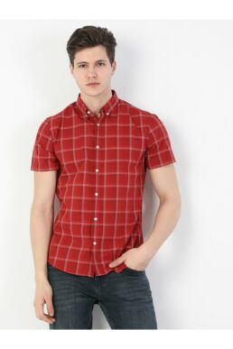 خرید مستقیم از ترکیه و ترندیول پیراهن مردانه برند کالینز Colin’s با کد .CL1049252_Q1.V1_RED