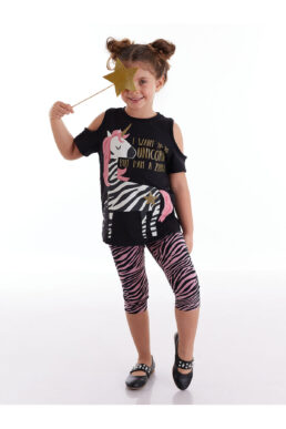 خرید مستقیم از ترکیه و ترندیول لباس ست دخترانه برند موشی Mushi با کد MS-21Y1-078