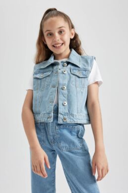 خرید مستقیم از ترکیه و ترندیول شلوار جین دخترانه برند دفاکتو Defacto با کد W5798A622SP
