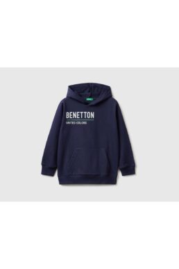 خرید مستقیم از ترکیه و ترندیول سویشرت پسرانه برند بنتتون United Colors of Benetton با کد 223P3BC1C202C-252