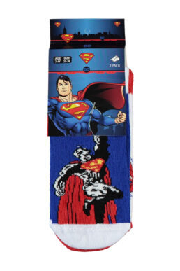 خرید مستقیم از ترکیه و ترندیول جوراب پسرانه برند سوپرمن Superman با کد D4D830205Y31
