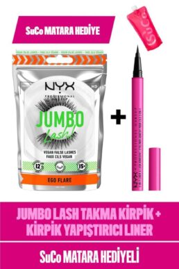 خرید مستقیم از ترکیه و ترندیول مژه مصنوعی  برند آرایش حرفه ای NYX NYX Professional Makeup با کد PKTJMBLSHLNRKRPK