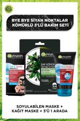 خرید مستقیم از ترکیه و ترندیول ست مراقبت از پوست  برند گارنیر Garnier با کد PKTKMRLCLTBKMSET