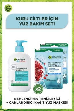 خرید مستقیم از ترکیه و ترندیول ست مراقبت از پوست  برند گارنیر Garnier با کد PKTSFTMZNMBMBSMSK