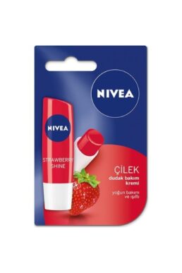 خرید مستقیم از ترکیه و ترندیول مراقبت از لب زنانه – مردانه برند نیووا Nivea با کد Strawberry Shine Lip Stick