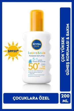 خرید مستقیم از ترکیه و ترندیول کرم ضد آفتاب نوزاد  برند نیووا Nivea با کد 4005900253330