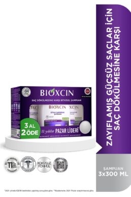 خرید مستقیم از ترکیه و ترندیول شامپو مردانه برند  Bioxcin با کد 8680512629191
