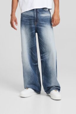 خرید مستقیم از ترکیه و ترندیول شلوار جین مردانه برند برشکا Bershka با کد 5420352