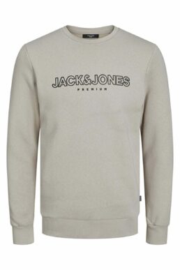 خرید مستقیم از ترکیه و ترندیول سویشرت مردانه برند جک اند جونز Jack & Jones با کد 12245593- beyaz