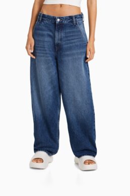 خرید مستقیم از ترکیه و ترندیول شلوار جین زنانه برند برشکا Bershka با کد 54171