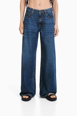خرید مستقیم از ترکیه و ترندیول شلوار جین زنانه برند برشکا Bershka با کد 5012335