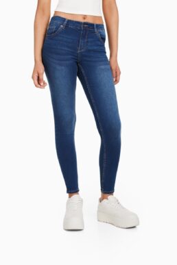 خرید مستقیم از ترکیه و ترندیول شلوار جین زنانه برند برشکا Bershka با کد 5291074