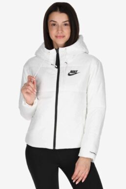 خرید مستقیم از ترکیه و ترندیول کاپشن زنانه برند نایک Nike با کد DJ6997-100BEYAZ