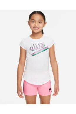 خرید مستقیم از ترکیه و ترندیول تیشرت دخترانه برند نایک Nike با کد 36J076-001