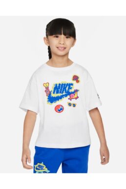 خرید مستقیم از ترکیه و ترندیول تیشرت پسرانه – دخترانه برند نایک Nike با کد 86L236-001