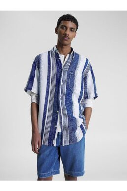 خرید مستقیم از ترکیه و ترندیول پیراهن مردانه برند تامی هیلفیگر Tommy Hilfiger با کد MW0MW317640A4
