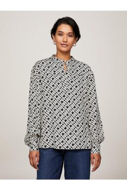 خرید مستقیم از ترکیه و ترندیول پیراهن زنانه برند تامی هیلفیگر Tommy Hilfiger با کد WW0WW410220GR