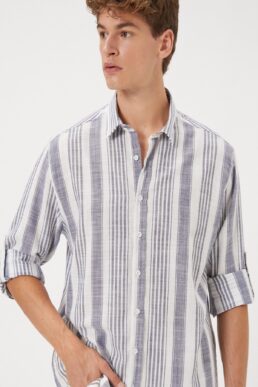 خرید مستقیم از ترکیه و ترندیول پیراهن مردانه برند کوتون Koton با کد 4WAM60112HW