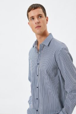 خرید مستقیم از ترکیه و ترندیول پیراهن مردانه برند کوتون Koton با کد 4WAM60103HW