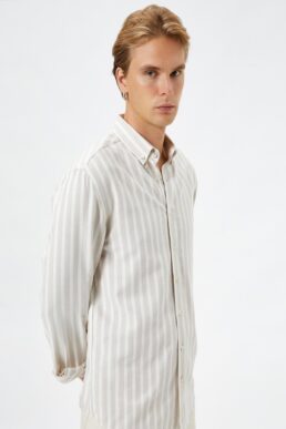 خرید مستقیم از ترکیه و ترندیول پیراهن مردانه برند کوتون Koton با کد 4WAM60118HW
