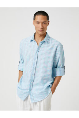 خرید مستقیم از ترکیه و ترندیول پیراهن مردانه برند کوتون Koton با کد 3SAM60110HW