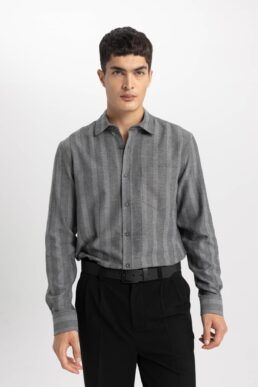 خرید مستقیم از ترکیه و ترندیول پیراهن مردانه برند دفاکتو Defacto با کد B5278AX23WN