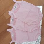 بادی نوزاد زیردکمه دار دخترانه برند پیکی Peki اصل 13349 photo review
