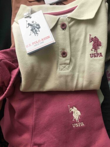ست نوزادی دخترانه برند رولی پولی U.S. Polo Assn. اصل USB904-B photo review