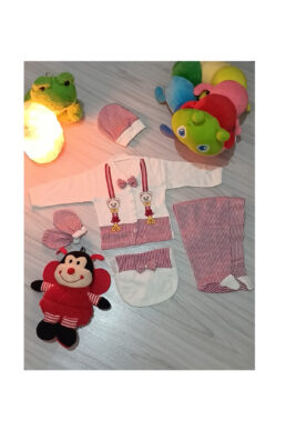 خرید مستقیم از ترکیه و ترندیول لباس خروجی بیمارستان نوزاد پسرانه برند  CIVILCIVIL BEBE با کد BCC00041