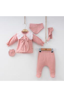 خرید مستقیم از ترکیه و ترندیول لباس خروجی بیمارستان نوزاد دخترانه برند  DIDuStore با کد 43308