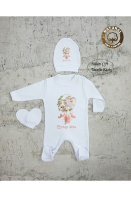خرید مستقیم از ترکیه و ترندیول لباس خروجی بیمارستان نوزاد دخترانه برند  yzc home size dair... با کد YzcK2176