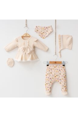 خرید مستقیم از ترکیه و ترندیول لباس خروجی بیمارستان نوزاد دخترانه برند  yukobaby bebeğiniz için en doğalı با کد MNZYN0401