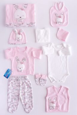 خرید مستقیم از ترکیه و ترندیول لباس خروجی بیمارستان نوزاد دخترانه برند  Gaye با کد CMPTX468-4