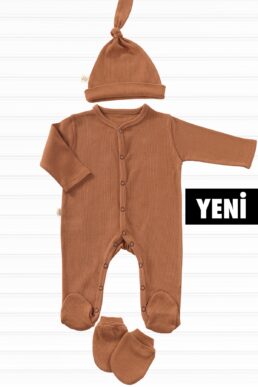 خرید مستقیم از ترکیه و ترندیول لباس خروجی بیمارستان نوزاد پسرانه – دخترانه برند بره کوچک tinylamb با کد TL-HÇMSKV-3P