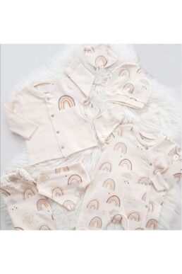 خرید مستقیم از ترکیه و ترندیول لباس خروجی بیمارستان نوزاد دخترانه برند  limebabies با کد kalpli7li0707