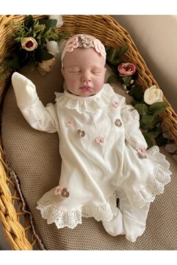 خرید مستقیم از ترکیه و ترندیول لباس خروجی بیمارستان نوزاد دخترانه برند مامان میل بیبی Mama Miel Baby با کد MMBFAT27010003