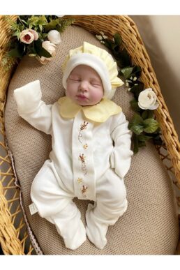 خرید مستقیم از ترکیه و ترندیول لباس خروجی بیمارستان نوزاد دخترانه برند مامان میل بیبی Mama Miel Baby با کد MMBEKAT270103
