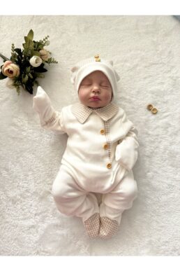 خرید مستقیم از ترکیه و ترندیول لباس خروجی بیمارستان نوزاد پسرانه برند مامان میل بیبی Mama Miel Baby با کد MMBEKSKHV270103
