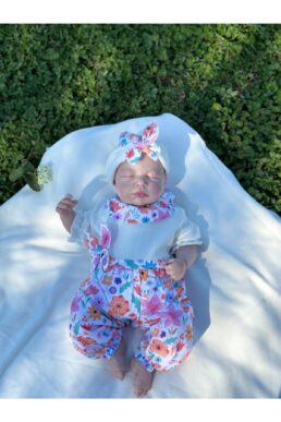 خرید مستقیم از ترکیه و ترندیول لباس خروجی بیمارستان نوزاد دخترانه برند مامان میل بیبی Mama Miel Baby با کد MMBRENAGRENKYAZLIK270103