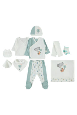 خرید مستقیم از ترکیه و ترندیول لباس خروجی بیمارستان نوزاد دخترانه برند سی ویل Nenny Baby با کد 96208320023W1