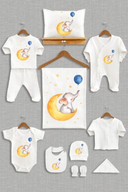 خرید مستقیم از ترکیه و ترندیول لباس خروجی بیمارستان نوزاد پسرانه – دخترانه برند  bebeqon با کد BBQN1012