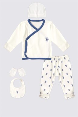 خرید مستقیم از ترکیه و ترندیول لباس خروجی بیمارستان نوزاد پسرانه برند  U.S. Polo Assn. با کد 158025_117575