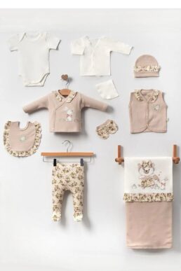 خرید مستقیم از ترکیه و ترندیول لباس خروجی بیمارستان نوزاد دخترانه برند  ENİA BABY با کد EB-3615510-C01
