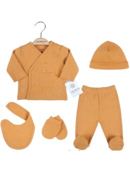 خرید مستقیم از ترکیه و ترندیول لباس خروجی بیمارستان نوزاد پسرانه برند  Babydonat با کد P949S1664