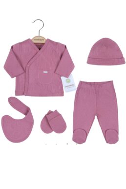 خرید مستقیم از ترکیه و ترندیول لباس خروجی بیمارستان نوزاد پسرانه برند  Babydonat با کد P944S8151