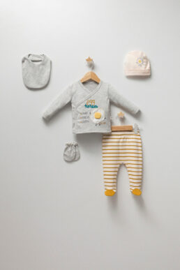 خرید مستقیم از ترکیه و ترندیول لباس خروجی بیمارستان نوزاد پسرانه برند  DIDuStore با کد 43310
