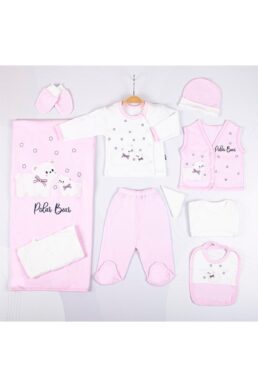 خرید مستقیم از ترکیه و ترندیول لباس خروجی بیمارستان نوزاد دخترانه برند  Miniel با کد MNL0143