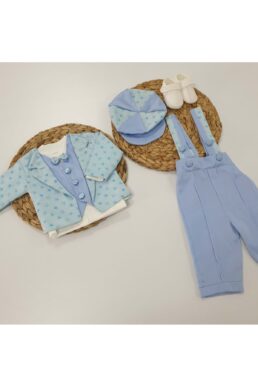 خرید مستقیم از ترکیه و ترندیول لباس خروجی بیمارستان نوزاد پسرانه برند  Mnk Baby&Kids با کد PNPN201
